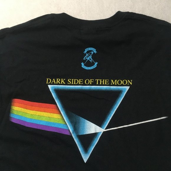 Pink Floyd Dark Side Of The Moon 2011 T-shirt Men Adult XXL Black Music - Picture 9 of 11